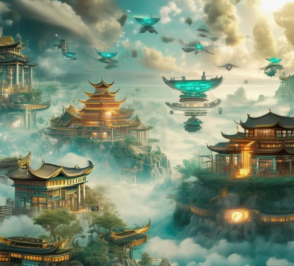 修仙科技动态壁纸—观修仙科技与传统工艺的融合